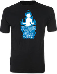 Thumbnail for DRAGON BALL SUPER- GOKU SILHOUETTE MENS SCREEN PRINT T-SHIRT
