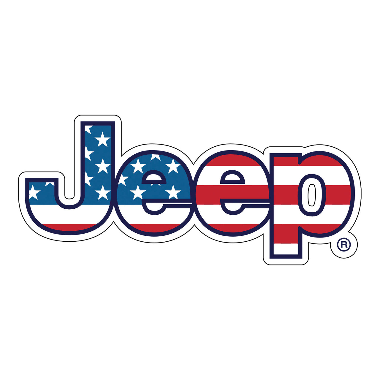 Jeep Freedom Logo Sticker- 25 PC PPK - $2.00 each