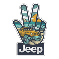 Thumbnail for Jeep Catch A Wave Sticker- 25 PC PPK - $2.00 each