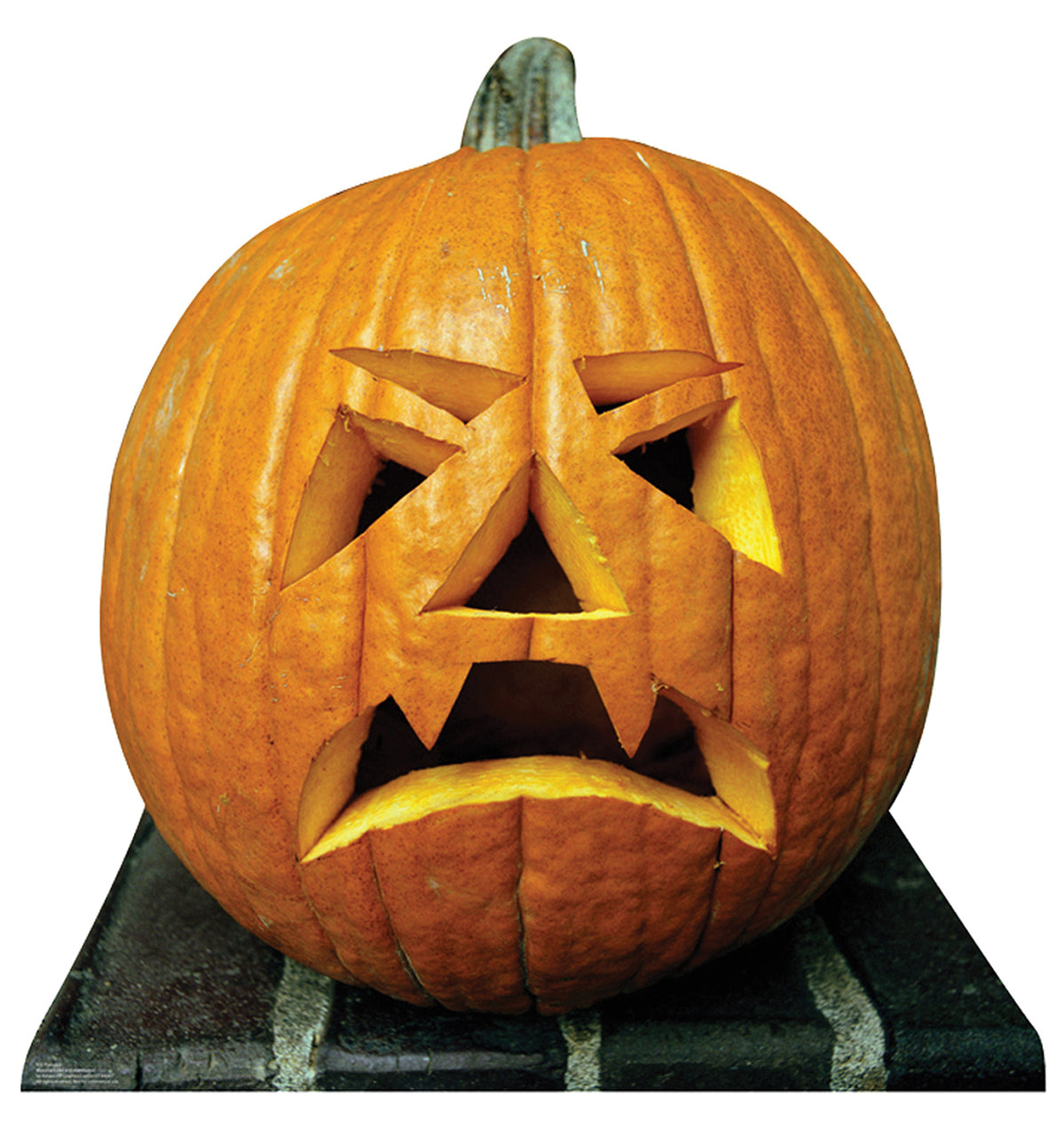 Jack-o'-lantern Pumpkin - Cardboard Cutout 923
