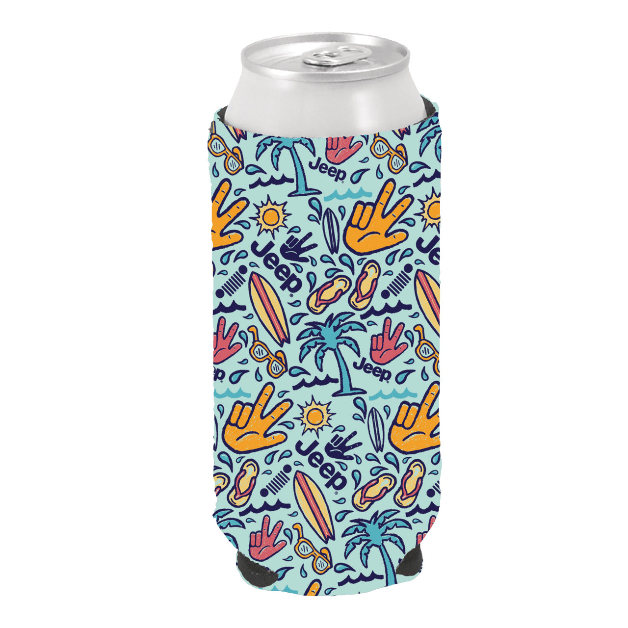 Jeep Beach Wave Can Holder-12 PC PPK - $2.50 EACH