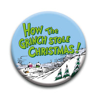 Thumbnail for Grinch - Christmas Logo Round Pinback Button (1.25