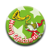 Thumbnail for Grinch - Christmas Merry Grinchmas Round Pinback Button (1.25