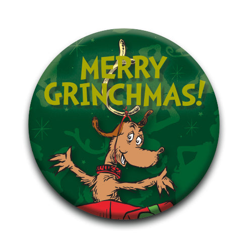 Grinch - Christmas Max Round Pinback Button (1.25") – 6 PC PPK