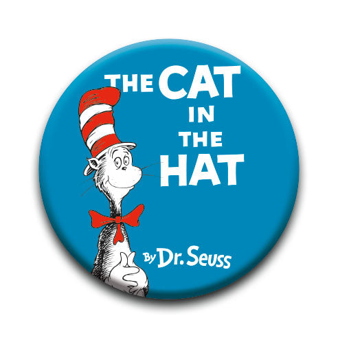 Cat in The Hat - Cover Round Pinback Button (1.25") – 6 PC PPK