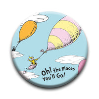 Thumbnail for Oh, the Places You'll Go! - Heights Round Pinback Button (1.25