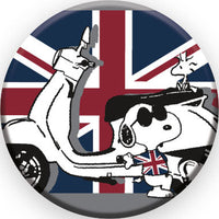 Thumbnail for Peanuts Joe Cool - United Kingdom Round Pinback Button (1.25