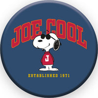 Thumbnail for Peanuts Joe Cool - Est 1971 Round Pinback Button (1.25