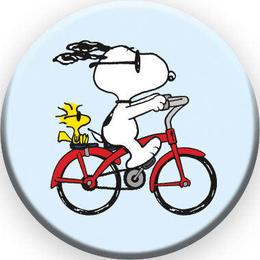 Peanuts Joe Cool - Bike Round Pinback Button (1.25") – 6 PC PPK