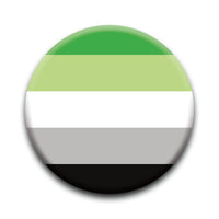 Thumbnail for Pride Flags - Aromantic Round Pinback Button (1.25