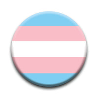 Thumbnail for Pride Flags - Trans Round Pinback Button (1.25