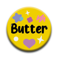 Thumbnail for K-POP - Butter Round Pinback Button (1.25