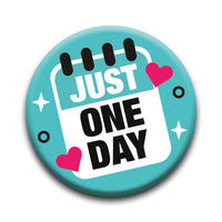Thumbnail for K-POP - Just One Day Round Pinback Button (1.25