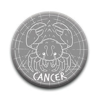 Thumbnail for Horoscope - Cancer Round Pinback Button (1.25
