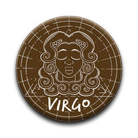 Thumbnail for Horoscope - Virgo Round Pinback Button (1.25