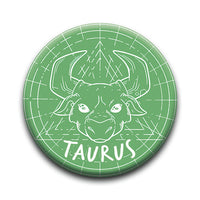 Thumbnail for Horoscope - Taurus Round Pinback Button (1.25