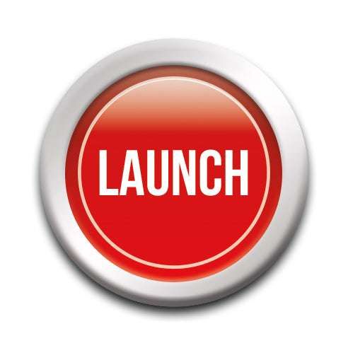 Buttons - Launch - Round Pinback Button (1.25") – 6 PC PPK