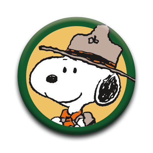 Peanuts Beagle Scouts - Famous Beagle Round Pinback Button (1.25") – 6 PC PPK