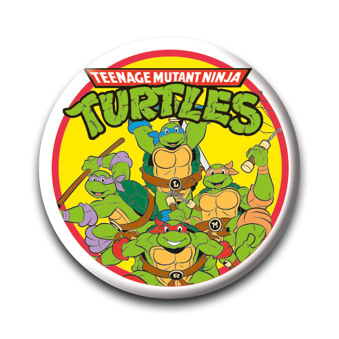 TMNT - Group Pinback Button (1.25") – 6 PC PPK