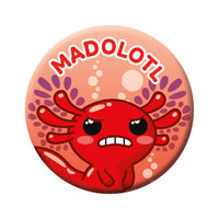 Thumbnail for Axolotl - Madolotl Round Pinback Button (1.25