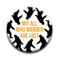 Thumbnail for Bigfoot - Lost Round Pinback Button (1.25