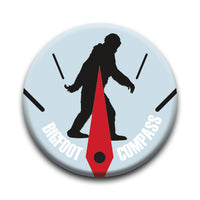 Thumbnail for Bigfoot - Compass Round Pinback Button (1.25