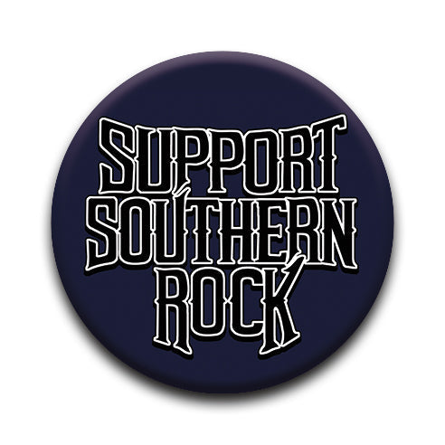 Lynyrd Skynyrd - Support Southern Rock Round Pinback Button (1.25") – 6 PC PPK