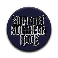 Thumbnail for Lynyrd Skynyrd - Support Southern Rock Round Pinback Button (1.25