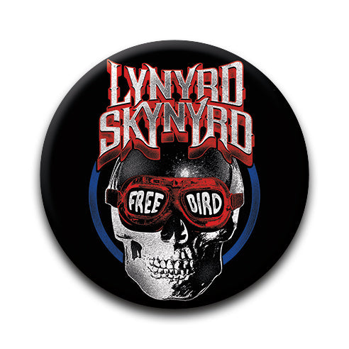 Lynyrd Skynyrd - Free Bird Round Pinback Button (1.25") – 6 PC PPK