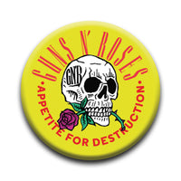 Thumbnail for Guns N' Roses - Appetite for Destruction Round Pinback Button (1.25