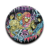 Thumbnail for Guns N' Roses - Zombies Round Pinback Button (1.25