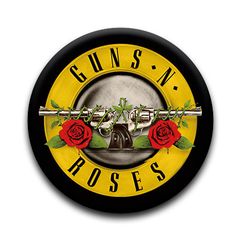 Guns N' Roses - Logo Round Pinback Button (1.25") – 6 PC PPK