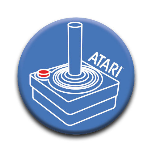 Atari - Joystick Round Pinback Button (1.25") – 6 PC PPK