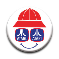 Thumbnail for Atari - Sunglasses Round Pinback Button (1.25