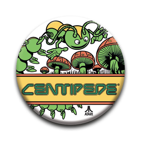 Atari - Centipede Round Pinback Button (1.25") – 6 PC PPK