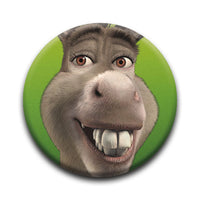 Thumbnail for Shrek - Donkey Face Round Pinback Button (1.25