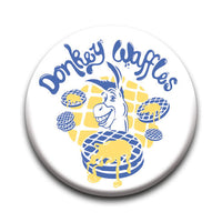 Thumbnail for Shrek - Donkey Waffles Round Pinback Button (1.25