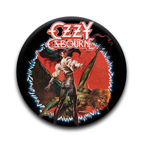 Ozzy Osbourne - Ultimate Sin Round Pinback Button (1.25") – 6 PC PPK