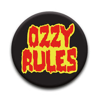 Thumbnail for Ozzy Osbourne - Ozzy Rules Round Pinback Button (1.25