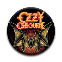 Thumbnail for Ozzy Osbourne - Devil Bat Round Pinback Button (1.25