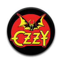 Thumbnail for Ozzy Osbourne - Bat Round Pinback Button (1.25