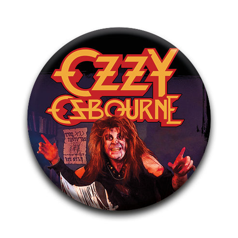 Ozzy Osbourne - Diary of a Madman Round Pinback Button (1.25") – 6 PC PPK