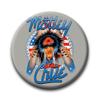 Thumbnail for Motley Crue - Allister Fiend Round Pinback Button (1.25