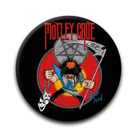 Thumbnail for Motley Crue - Allister Fiend Pain Round Pinback Button (1.25