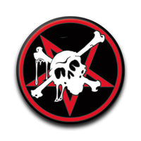 Thumbnail for Motley Crue - Skull Round Pinback Button (1.25