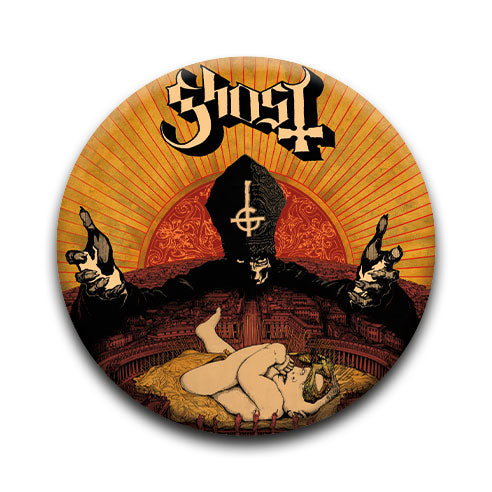 Ghost - Infestissumam Round Pinback Button (1.25") – 6 PC PPK