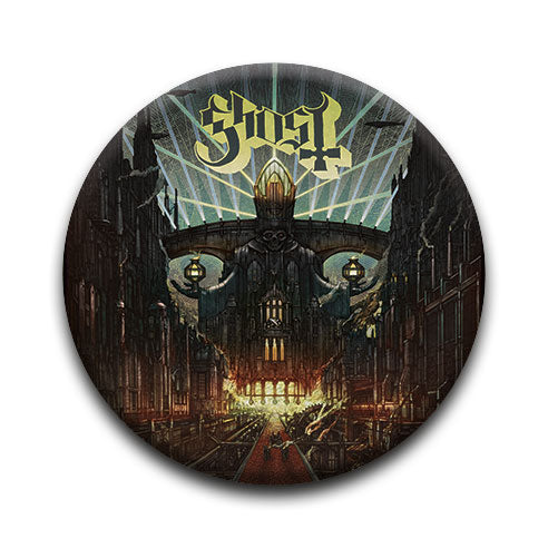 Ghost - Meliora Round Pinback Button (1.25") – 6 PC PPK