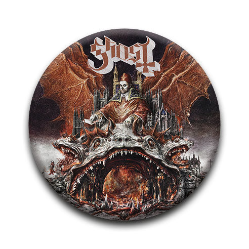 Ghost - Prequelle Round Pinback Button (1.25") – 6 PC PPK