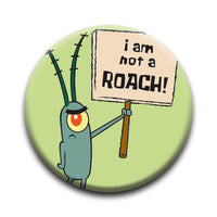 Thumbnail for SpongeBob SquarePants - Plankton Roach Round Pinback Button (1.25