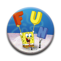 Thumbnail for SpongeBob SquarePants - Plankton FUN Round Pinback Button (1.25